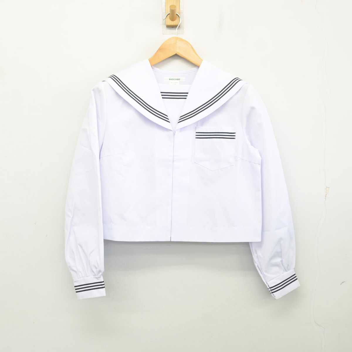 【中古】静岡県 浜松市立入野中学校 女子制服 1点 (セーラー服) sf079971