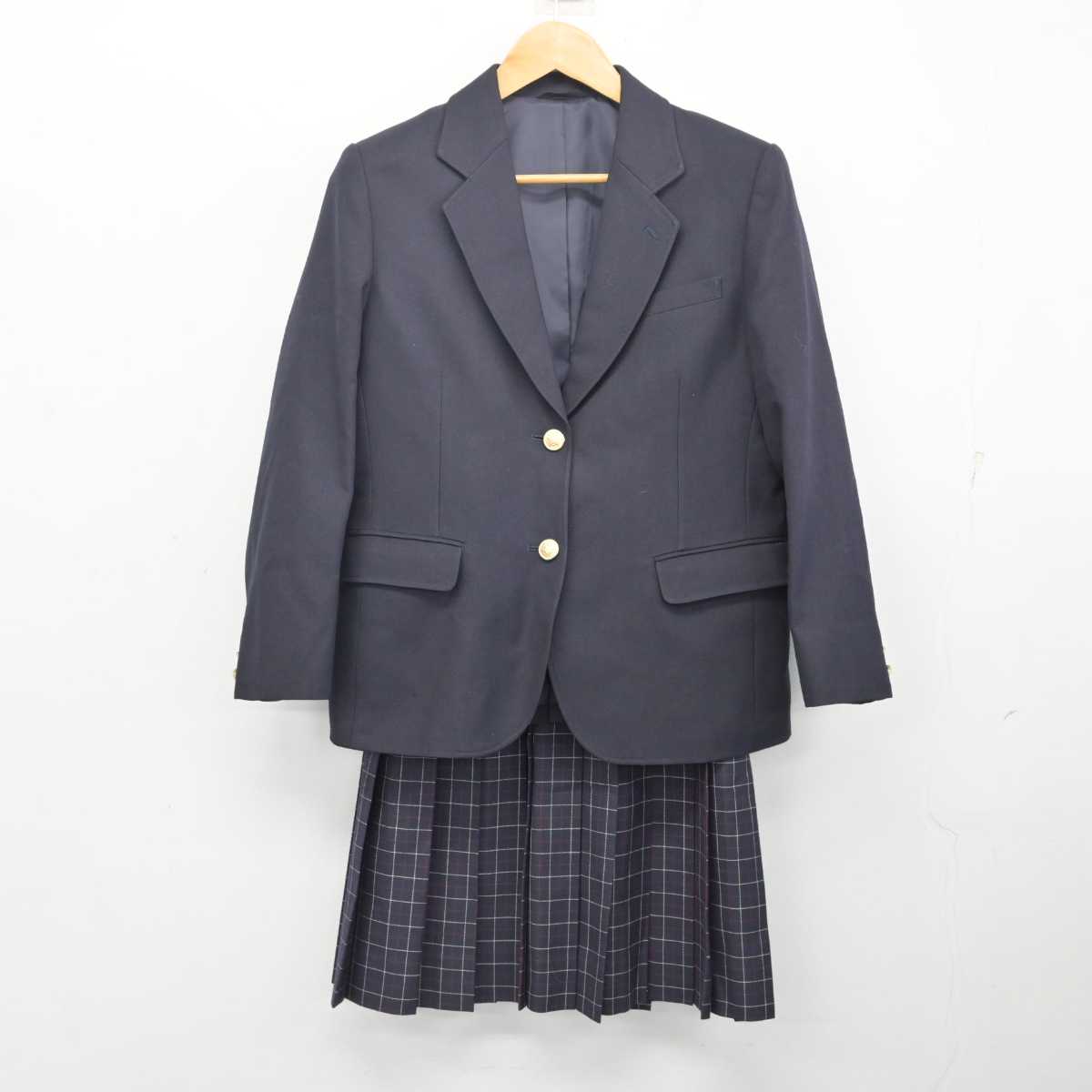 【中古】東京都 杉並区立大宮中学校 女子制服 3点 (ブレザー・スカート) sf079987