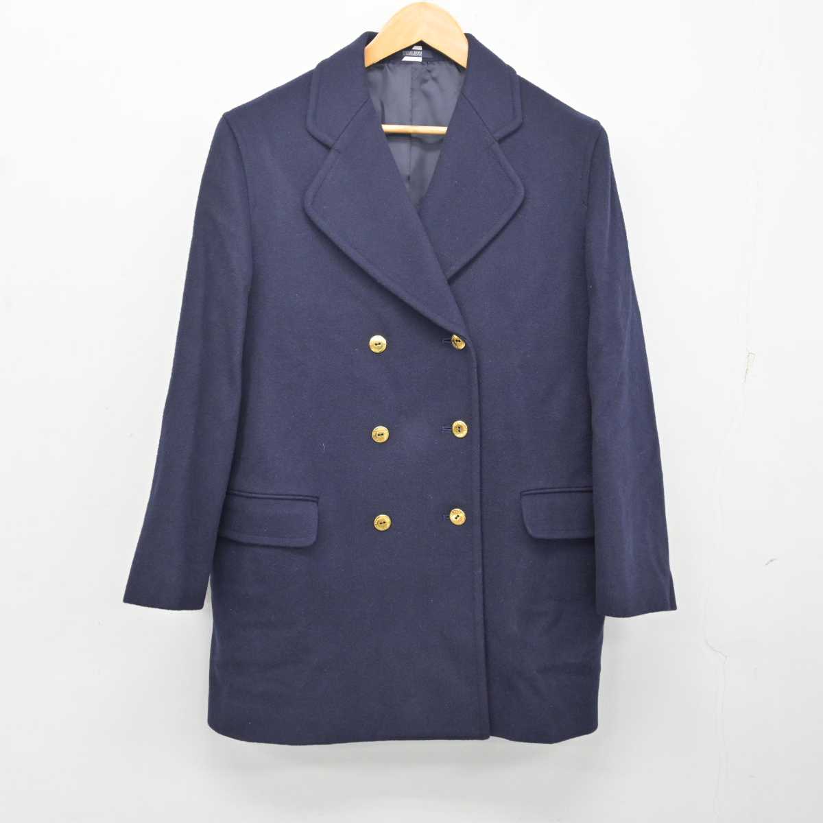 【中古】岡山県 就実中学校 女子制服 1点 (コート) sf079997