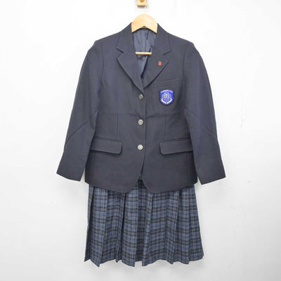 【中古】東京都 尾山台中学校 女子制服 3点 (ブレザー・スカート) sf080089