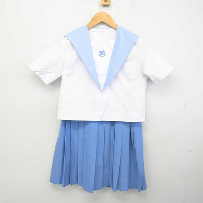 【中古】千葉県 富里北中学校 女子制服 2点 (セーラー服・スカート) sf080101