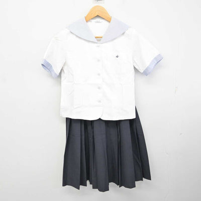 【中古】熊本県 尚絅高等学校 女子制服 2点 (ブラウス・スカート) sf080105