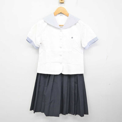 【中古】熊本県 尚絅高等学校 女子制服 2点 (ブラウス・スカート) sf080106