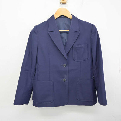 【中古】千葉県 生浜中学校 女子制服 3点 (ブレザー・ジャンパースカート) sf080110