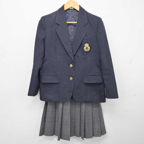 【中古】福岡県 福岡大学附属大濠中学校高等学校 女子制服 3点 (ブレザー・ニット・スカート) sf046910 | 中古制服通販パレイド