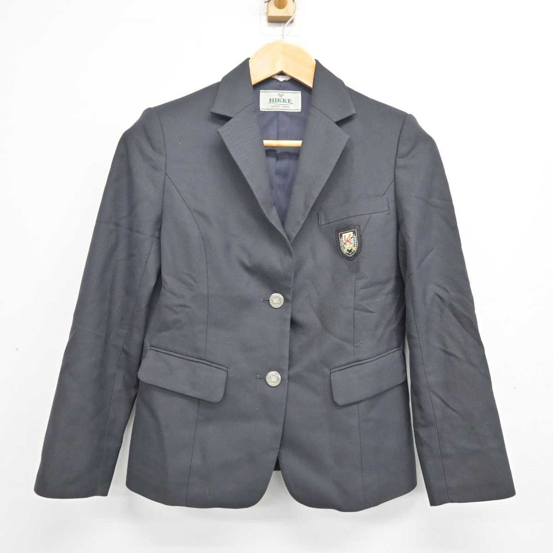 中古】東京都 開進第三中学校 女子制服 2点 (ブレザー・スカート 中古】東京都 開進第三中学校 女子制服 2点 (ブレザー・スカート