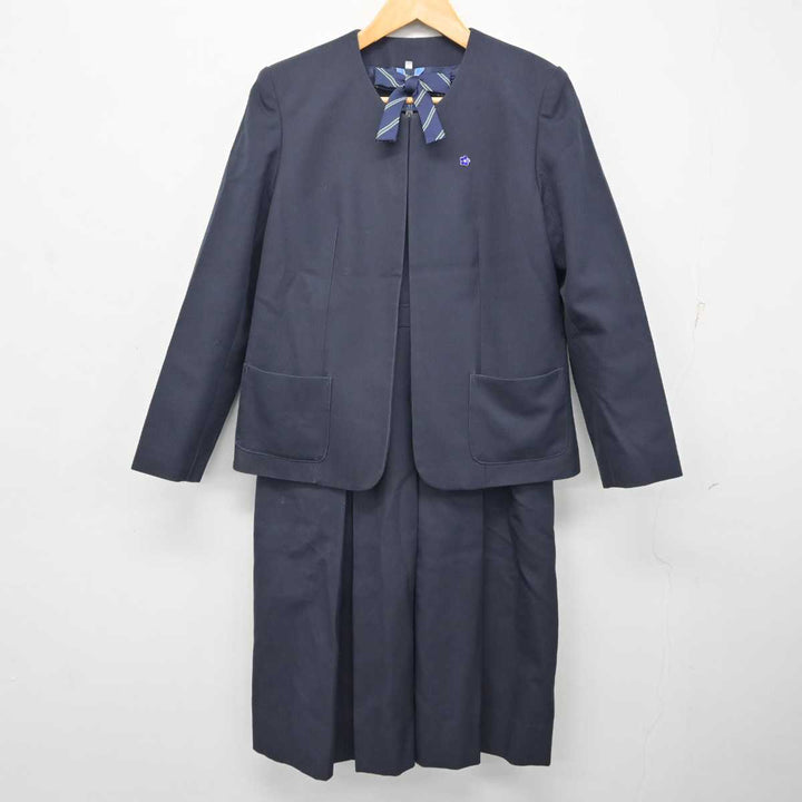 【中古】福岡県 福岡舞鶴高等学校 女子制服 4点 (ブレザー・ジャンパースカート) sf080166 | 中古制服通販パレイド