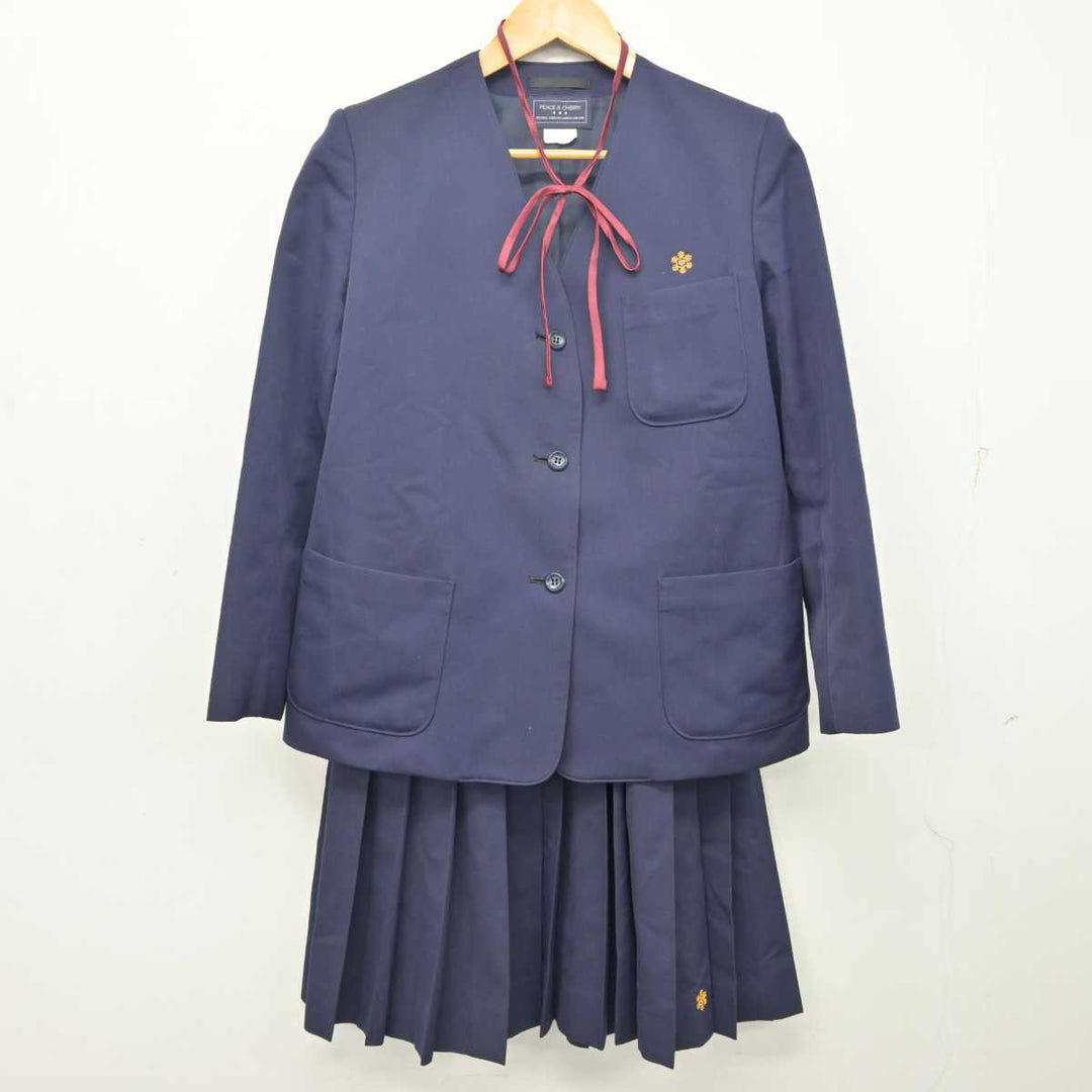 【中古】新潟県 村上市立荒川中学校 女子制服 4点 (ブレザー・ベスト・スカート) sf080168 | 中古制服通販パレイド