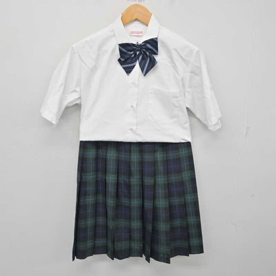 【中古】埼玉県 本庄第一高等学校 女子制服 3点 (シャツ・スカート) sf080207