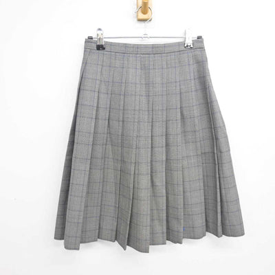 【中古】東京都 文教大学付属高等学校 女子制服 3点 (スカート) sf080212