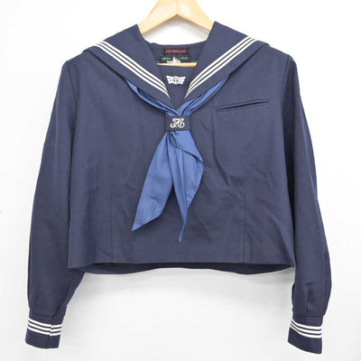 【中古】千葉県 東部中学校 女子制服 4点 (セーラー服・スカート・スカート) sf080216