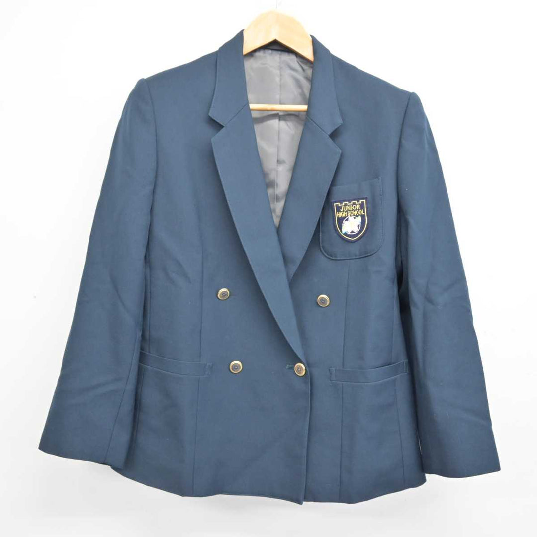中古】高知県 佐川中学校 女子制服 2点 (セーラー服・スカート