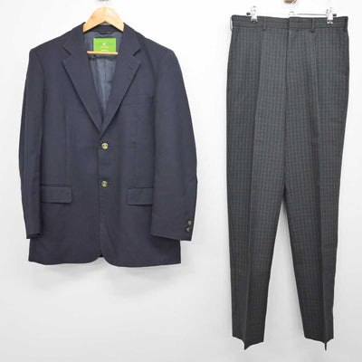 【中古】岩手県 専修大学 北上高等学校 男子制服 3点 (ブレザー・ズボン・ズボン) sf080272