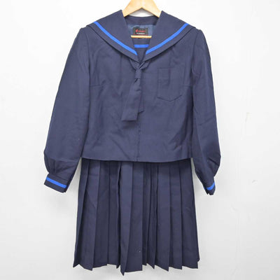 【中古】岩手県 飯豊中学校 女子制服 3点 (セーラー服・スカート) sf080273