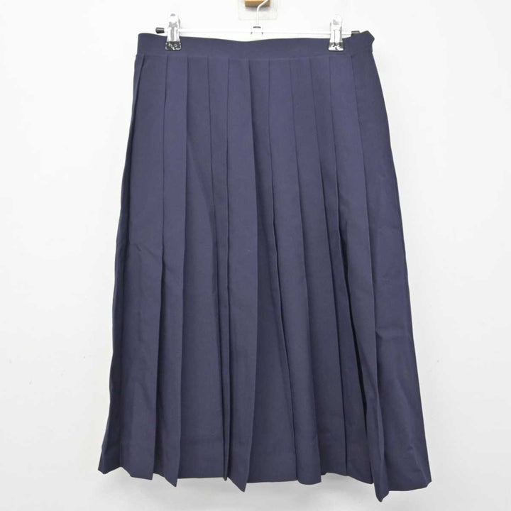 中古】岩手県 飯豊中学校 女子制服 5点 (セーラー服・スカート