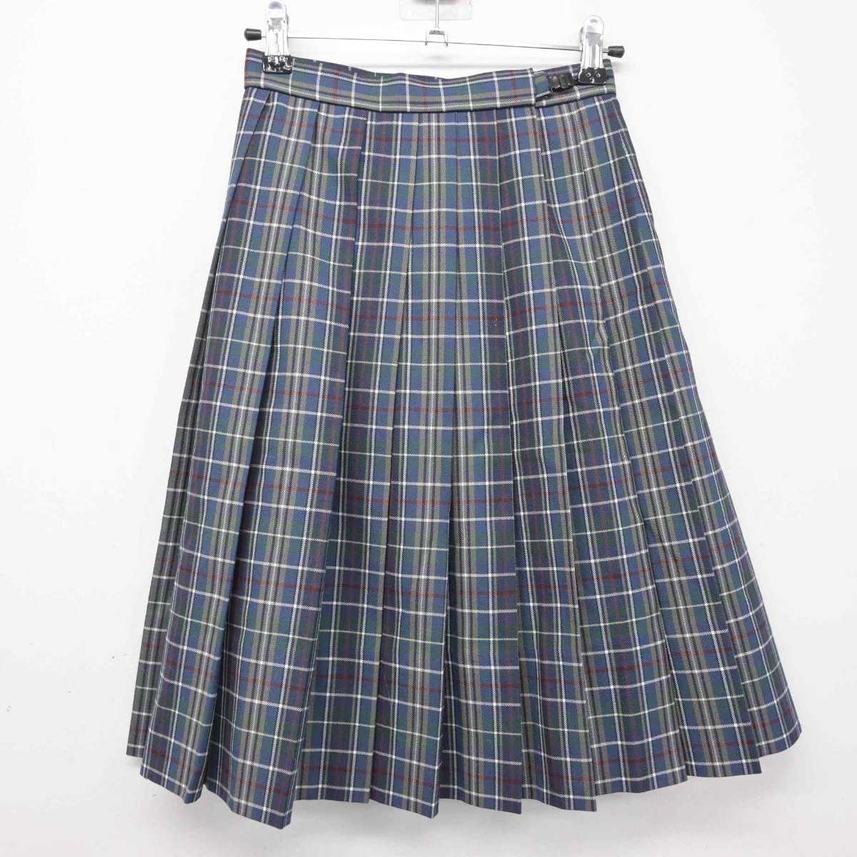 【中古】宮崎県 宮崎日本大学中学校/旧制服 女子制服 4点 (ブレザー・シャツ・スカート) sf080280