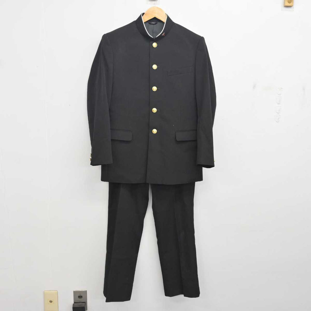 中古】茨城県 古河第三高等学校 男子制服 3点 (学ラン・ズボン