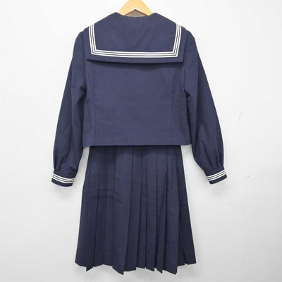 【中古】千葉県 松戸市立第一中学校 女子制服 4点 (セーラー服・スカート) sf080337