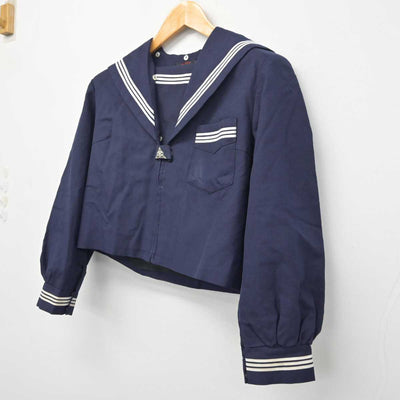 【中古】大阪府 養精中学校 女子制服 1点 (セーラー服) sf080339