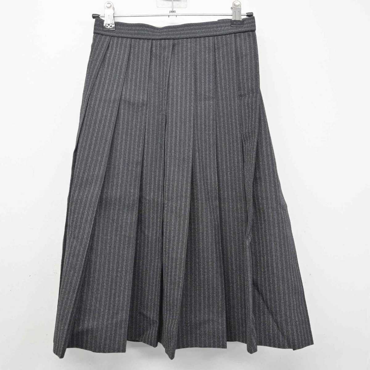 【中古】青森県 白山台中学校 女子制服 3点 (セーラー服・スカート) sf080350