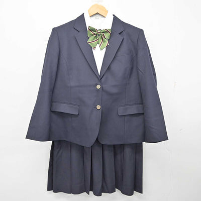 【中古】香川県 琴平高等学校 女子制服 4点 (ブレザー・シャツ・スカート) sf080353