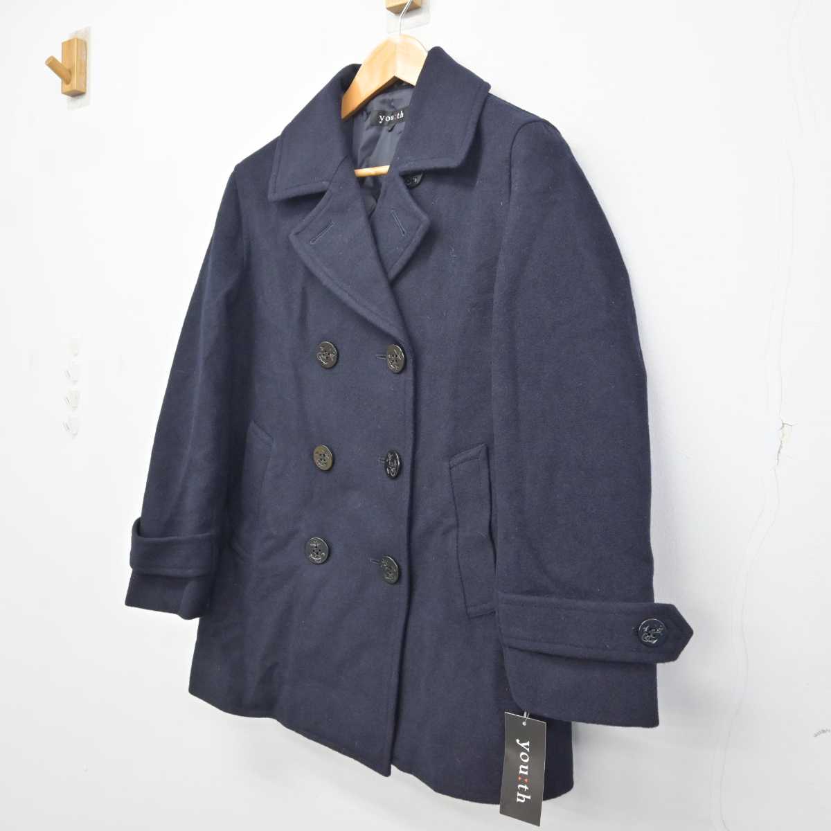 【中古】福岡県  星琳高等学校 女子制服 1点 (コート) sf080369