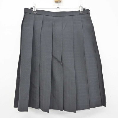 【中古】埼玉県 栄東中学・高等学校 女子制服 4点 (ベスト・シャツ・スカート) sf080380