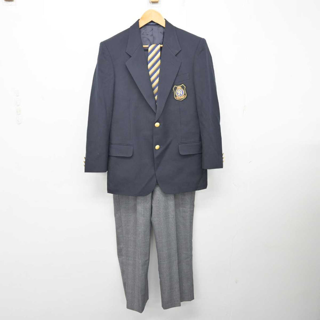 【中古】東京都 立志舎高等学校 男子制服 3点 (ブレザー・ズボン) sf080435 | 中古制服通販パレイド