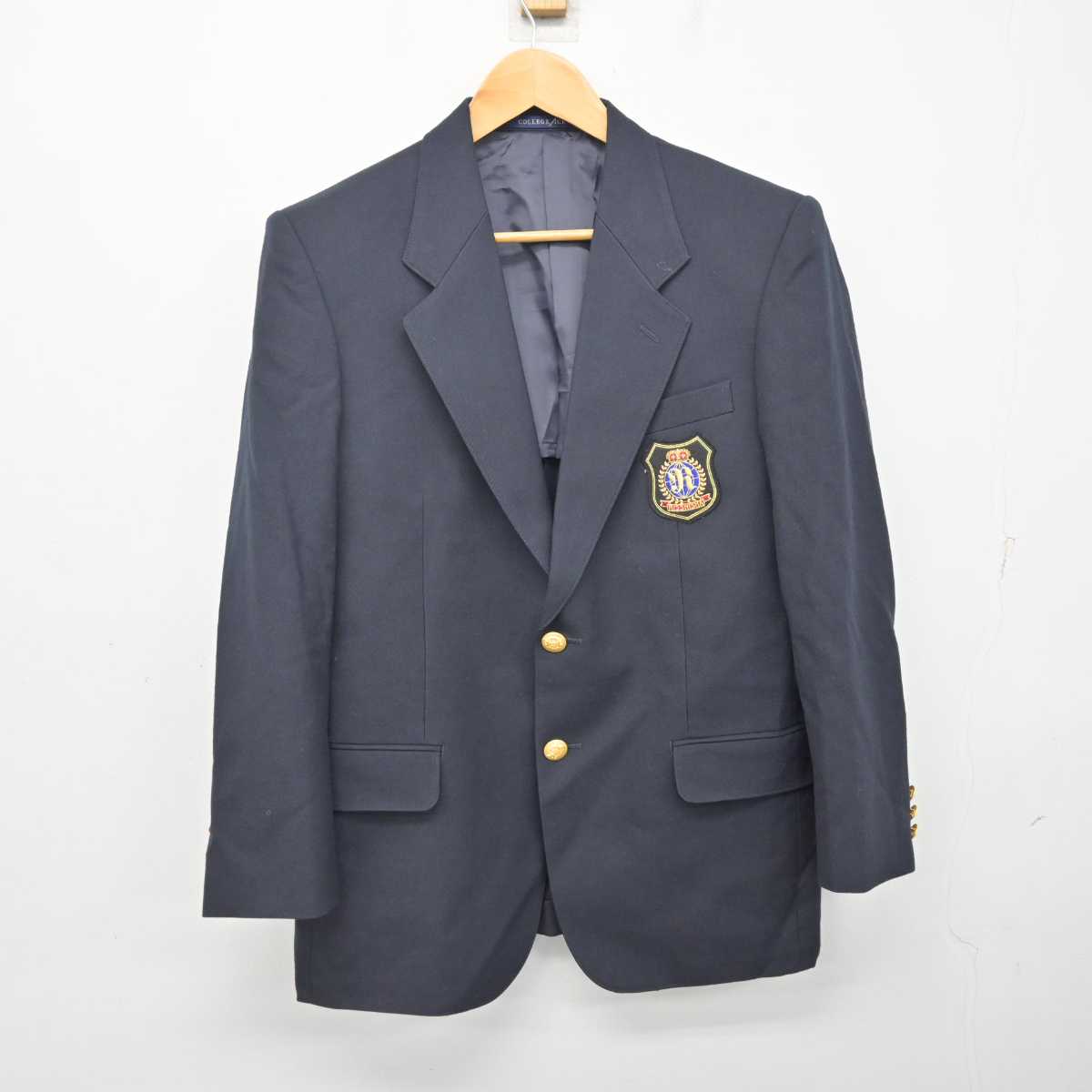 【中古】東京都 立志舎高等学校 男子制服 3点 (ブレザー・ズボン) sf080435