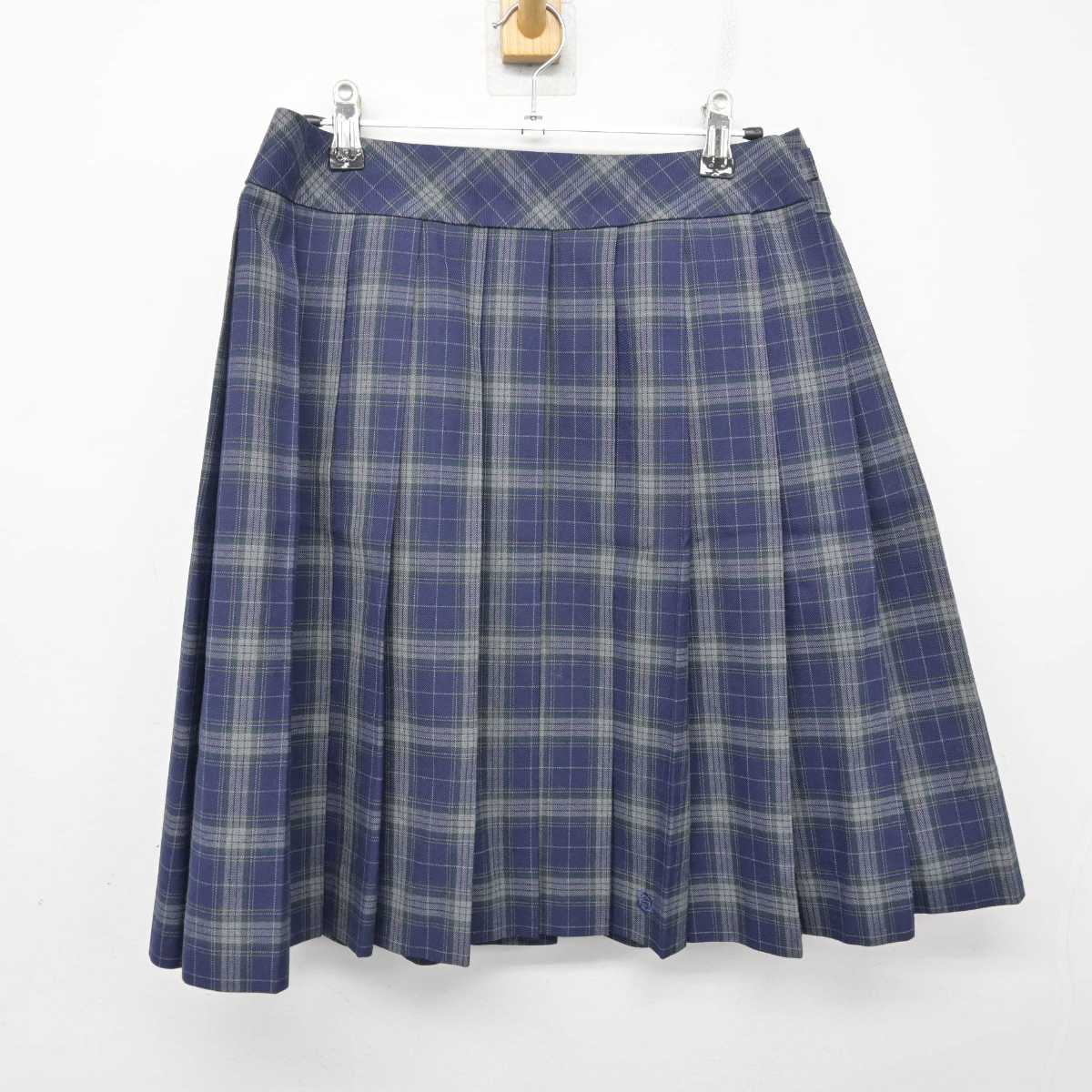 【中古】茨城県 取手第二高等学校 女子制服 3点 (ブレザー・スカート) sf080442