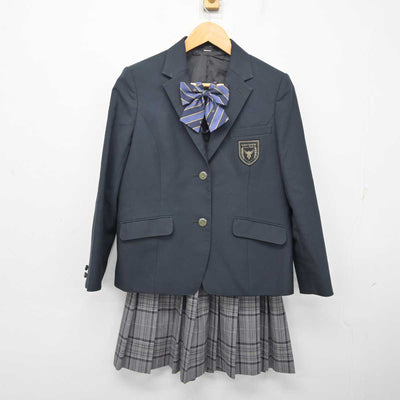 【中古】東京都 関東第一高等学校 女子制服 3点 (ブレザー・スカート) sf080448