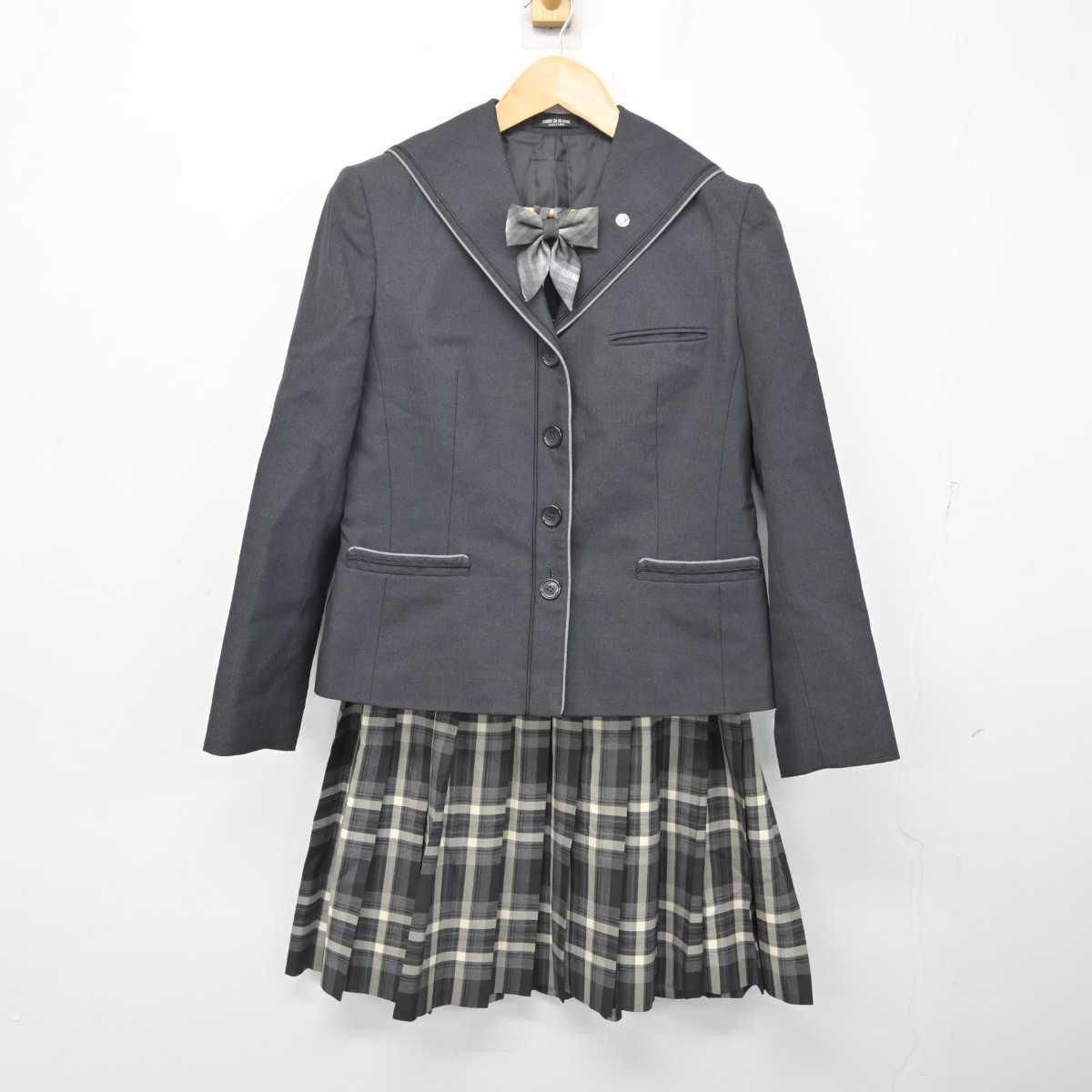 【中古】北海道 札幌光星高等学校 女子制服 4点 (ブレザー・スカート) sf080451