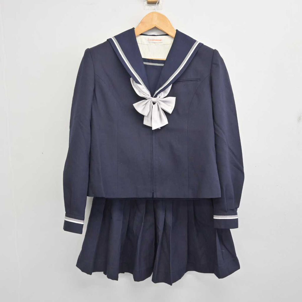 中古】埼玉県 熊谷商業高等学校 女子制服 4点 (ブレザー・セーラー服・スカート) sf080455 | 中古制服通販パレイド