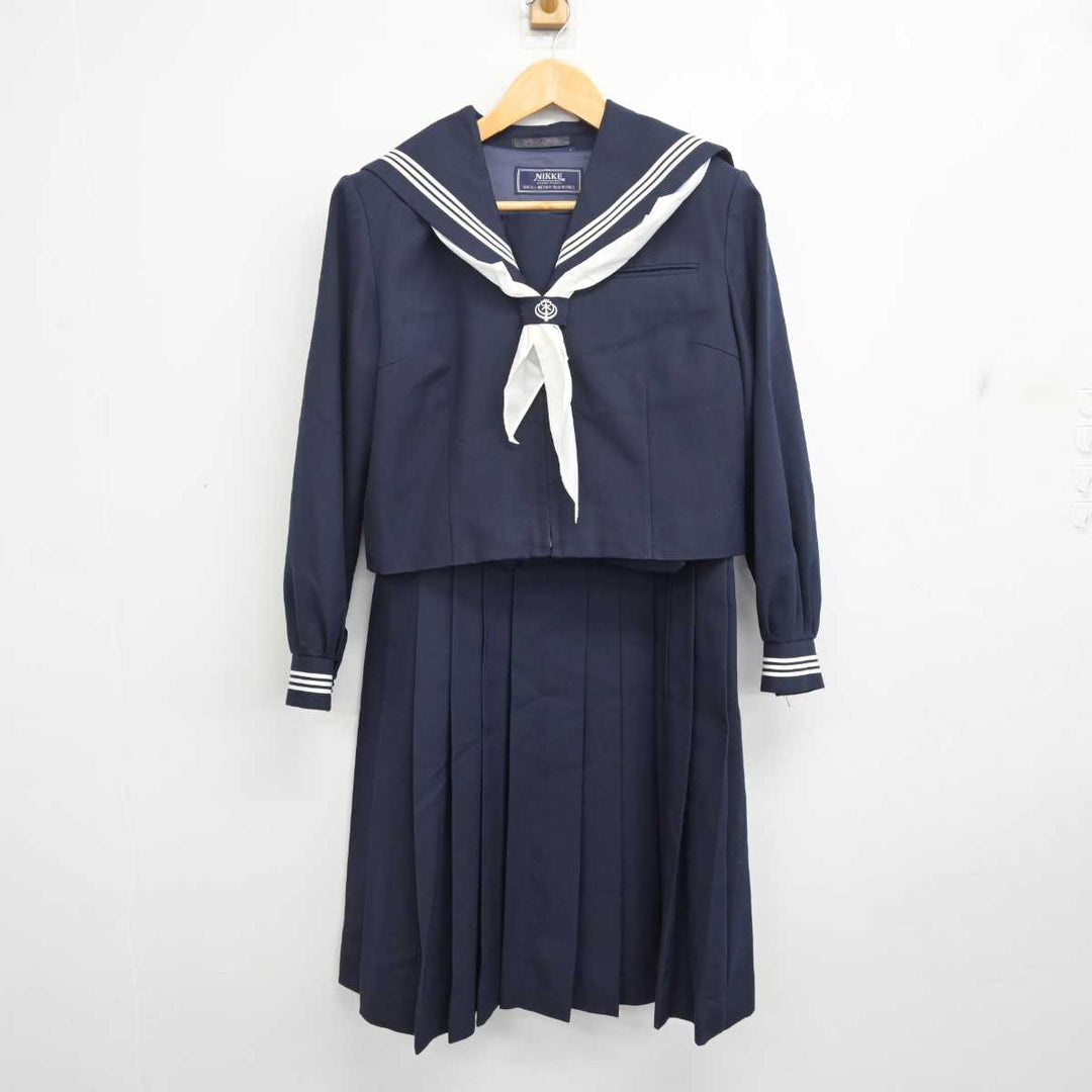 【中古】埼玉県 三郷市立栄中学校 女子制服 4点 (セーラー服・ジャンパースカート) sf080457 | 中古制服通販パレイド