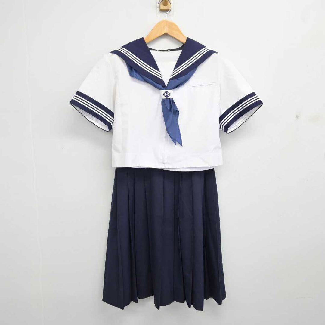 中古】埼玉県 三郷市立栄中学校 女子制服 5点 (セーラー服・スカート) sf080458 | 中古制服通販パレイド