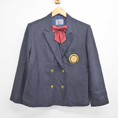 【中古】和歌山県  初芝橋本中学校高等学校 女子制服 3点 (ブレザー・スカート) sf080469