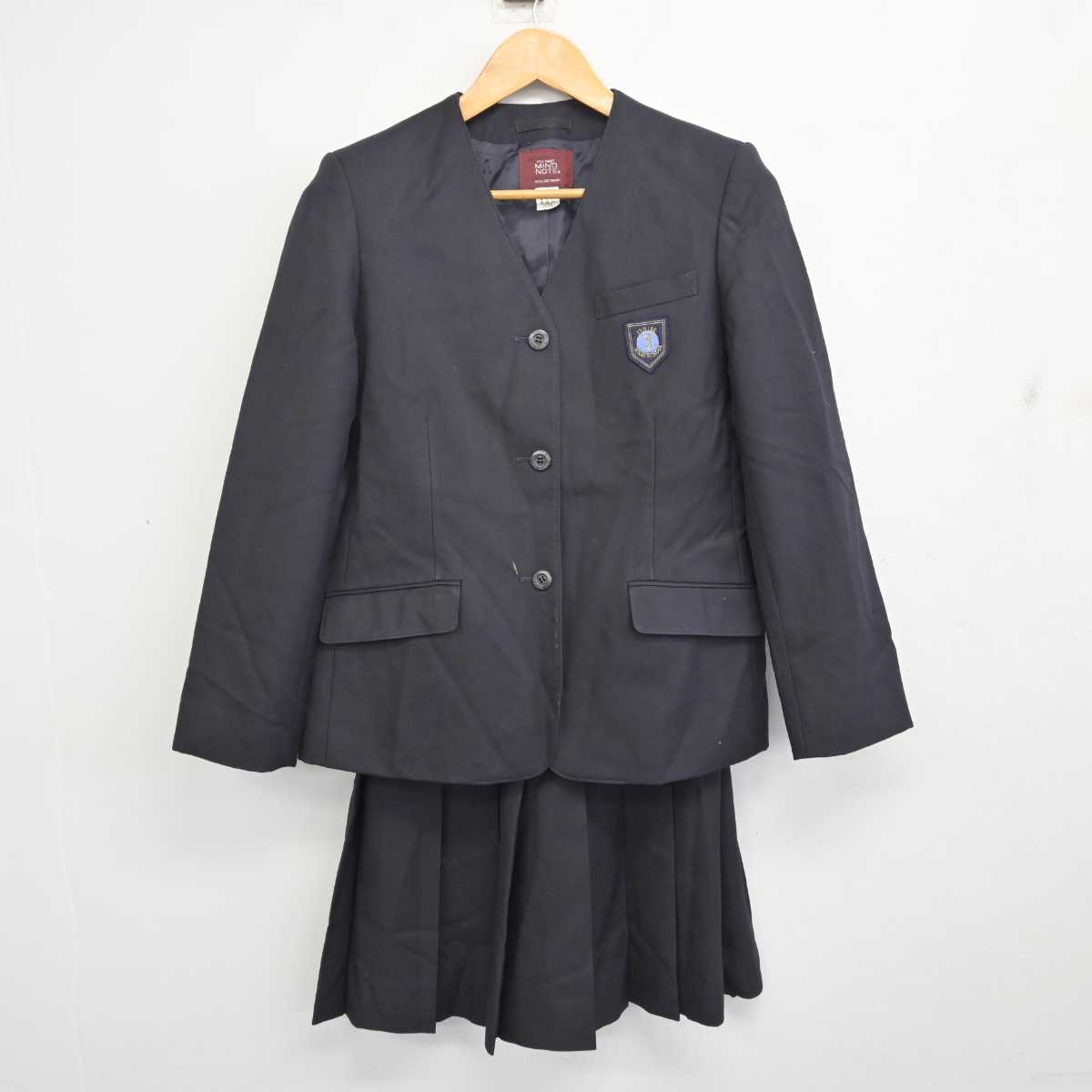 【中古】滋賀県 石部高等学校 女子制服 2点 (ブレザー・スカート) sf080471