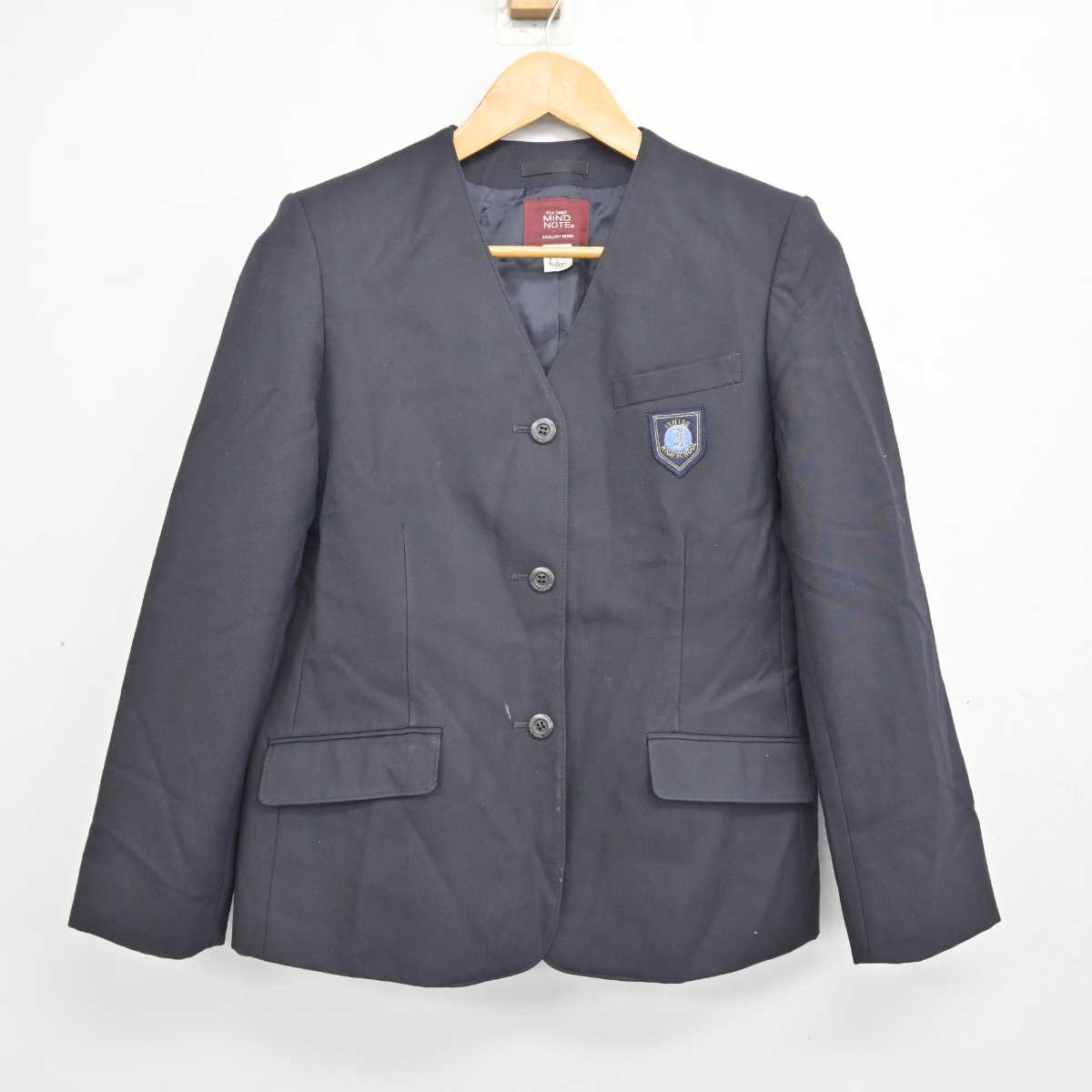 【中古】滋賀県 石部高等学校 女子制服 2点 (ブレザー・スカート) sf080471