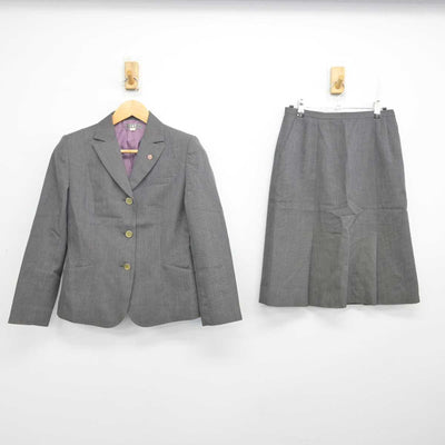 【中古】奈良県 奈良歯科衛生士専門学校 女子制服 3点 (ジャケット・スカート) sf080478