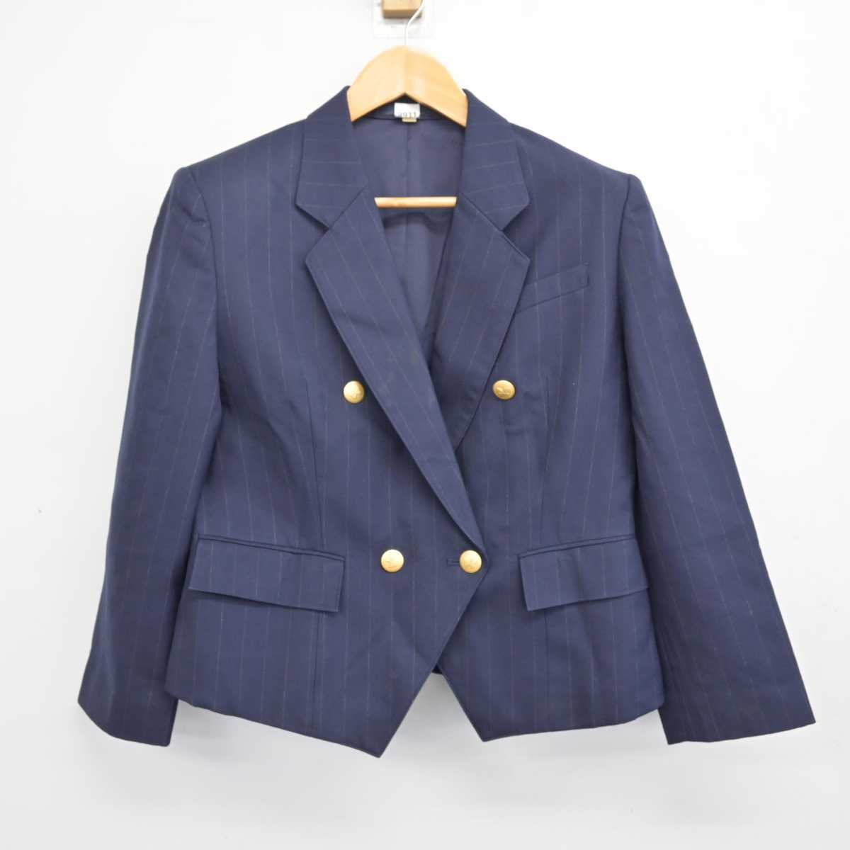 【中古】広島県 広島文教女子大学短期大学部 女子制服 2点 (ジャケット・スカート) sf080480