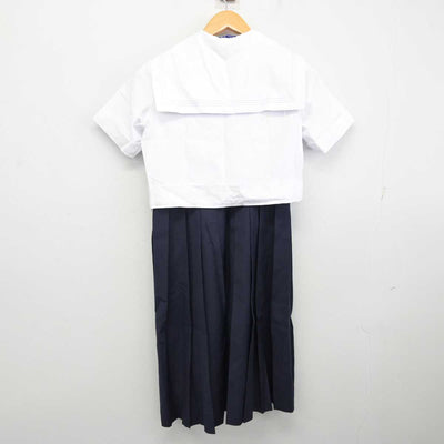 【中古】福岡県 折尾愛真高等学校 女子制服 3点 (セーラー服・スカート) sf080500