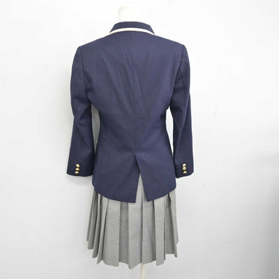 【中古】神奈川県 聖セシリア 女子中学校 女子制服 5点 (ブレザー・ベスト・スカート) sf080509