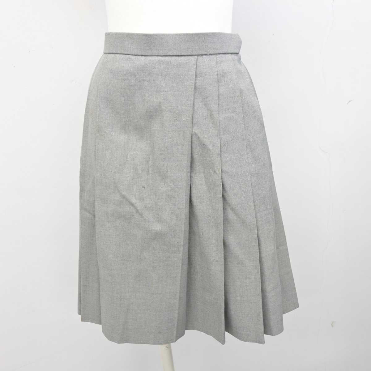 【中古】神奈川県 聖セシリア 女子中学校 女子制服 5点 (ブレザー・ベスト・スカート) sf080509