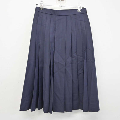 【中古】北海道 北星学園女子中学高等学校 女子制服 2点 (セーラー服・スカート) sf080524