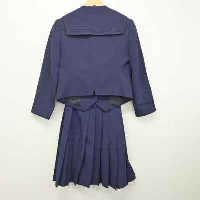 【中古】大阪府 四天王寺羽曳丘高等学校 女子制服 2点 (セーラー服・スカート) sf080529