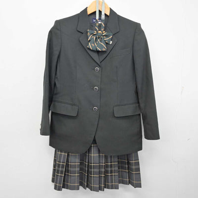 【中古】東京都 上水高等学校 女子制服 5点 (ブレザー・ニット・スカート) sf080558