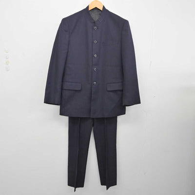 【中古】宮城県 仙台青陵中等教育学校/旧制服 男子制服 2点 (学ラン・ズボン) sf080563