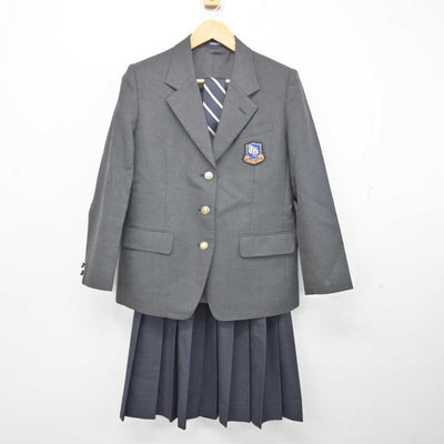 【中古】兵庫県 豊岡総合高等学校 女子制服 3点 (ブレザー・スカート) sf080589