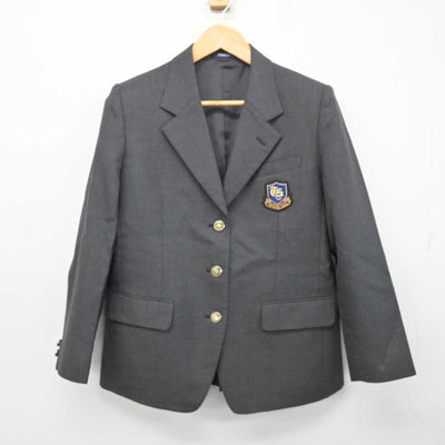 【中古】兵庫県 豊岡総合高等学校 女子制服 3点 (ブレザー・スカート) sf080589