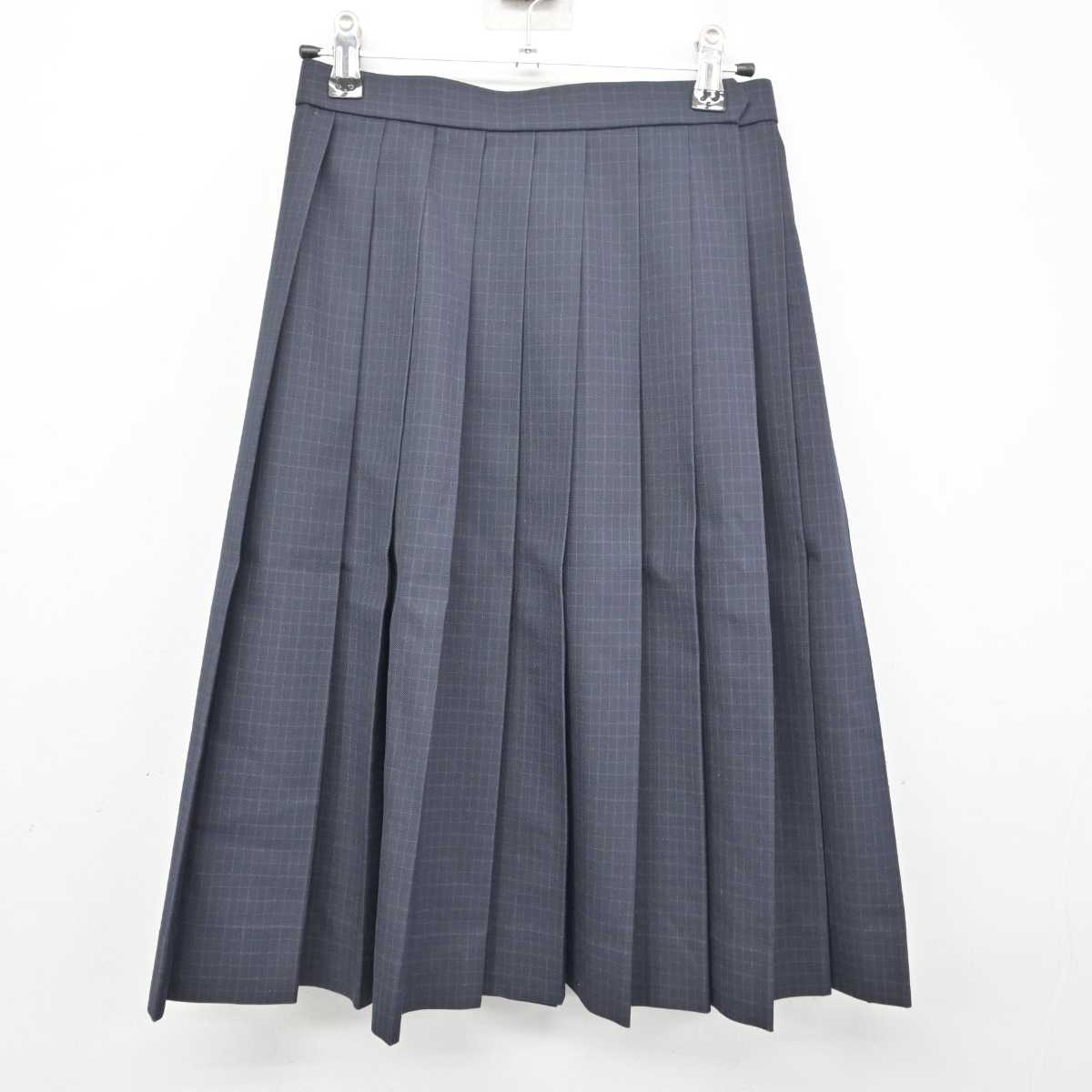 【中古】兵庫県 豊岡総合高等学校 女子制服 3点 (ブレザー・スカート) sf080589